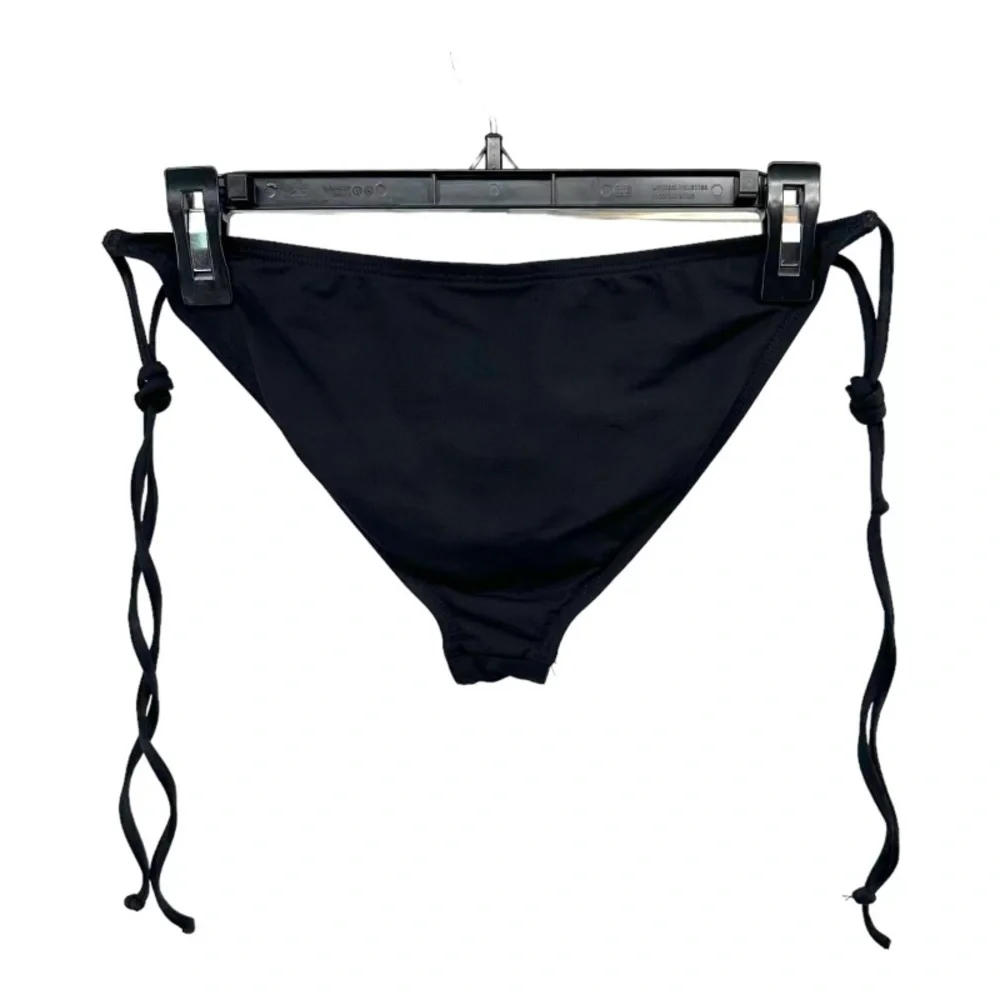 l*space Black Side-Tie Bikini Bottoms